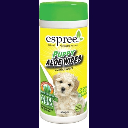 Espree Puppy Aloe Wipes