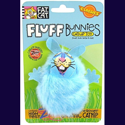 Fat Cat Fluff Bunnies Cat Toy - Assorted