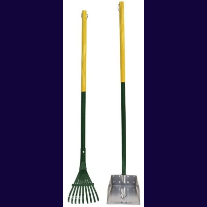 Four Paws Wee-Wee Pan and Rake Set Small