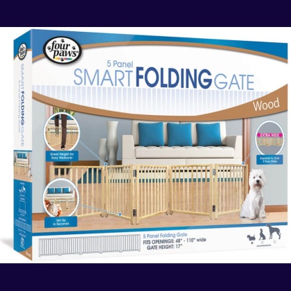 Four Paws Free Standing Gate for Small Pets