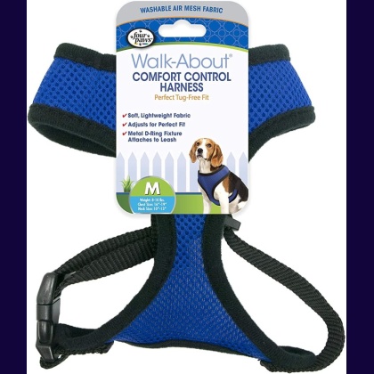 Four Paws Comfort Control Harness - Blue