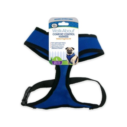 Four Paws Comfort Control Harness - Blue