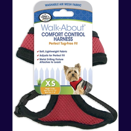 Four Paws Comfort Control Harness - Red