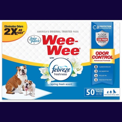 Four Paws Wee-Wee Pads - Febreze Freshness