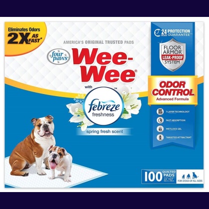 Four Paws Wee-Wee Pads - Febreze Freshness