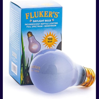 Flukers Neodymium Incandescent Full Spectrum Daylight Bulbs for Reptiles