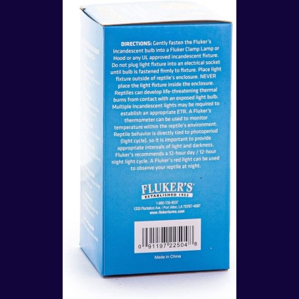 Flukers Neodymium Incandescent Full Spectrum Daylight Bulbs for Reptiles