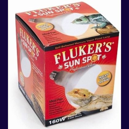 Flukers Sun Spot Bulb Mercury Vapor Bulb