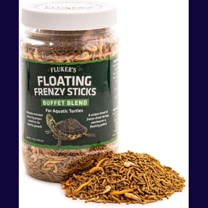 Flukers Floating Frenzy Buffet Blend for Aquatic Turtles