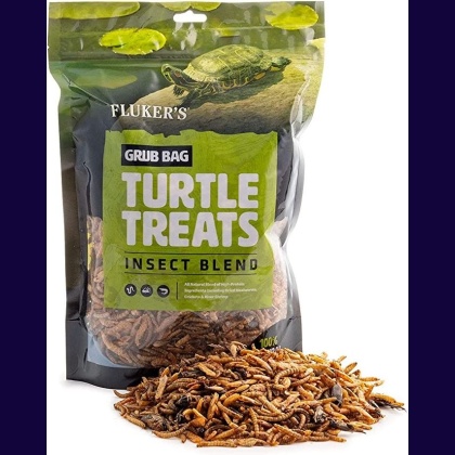 Flukers Grub Bag Turtle Treat - Insect Blend