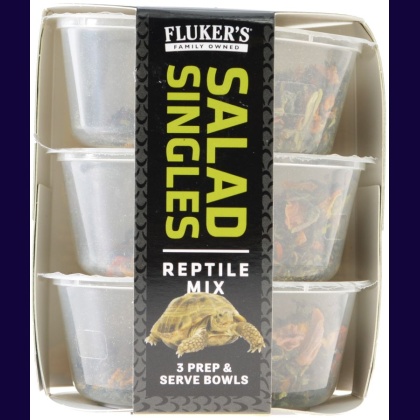 Flukers Salad Singles Reptile Blend