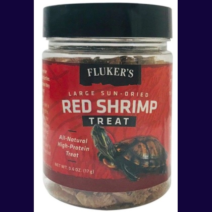 Flukers Sun-Dried Large Red Shrimp Treat