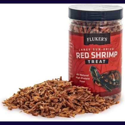 Flukers Sun-Dried Large Red Shrimp Treat