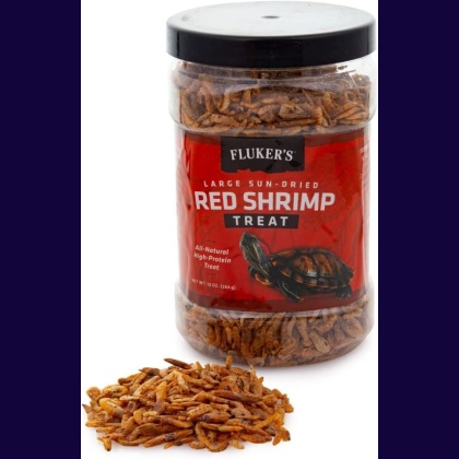 Flukers Sun-Dried Large Red Shrimp Treat