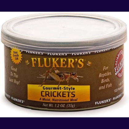 Flukers Gourmet Style Canned Crickets