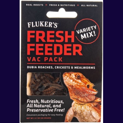 Flukers Variety Mix Fresh Feeder Vac Pack