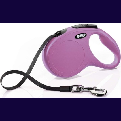 Flexi Classic Pink Retractable Dog Leash