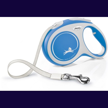 Flexi New Comfort Retractable Tape Leash - Blue