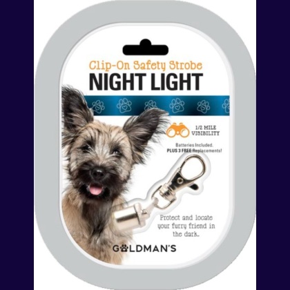 Goldmans Clip On Safety Strobe Night Light