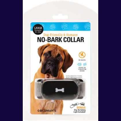 Goldmans No-Bark Collar Dog Friendly and Humane