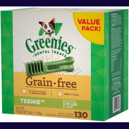 Greenies Grain Free Teenie Dental Dog Treat