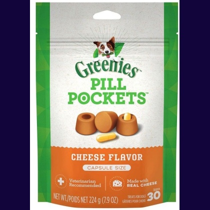 Greenies Pill Pockets Cheese Flavor Capsules