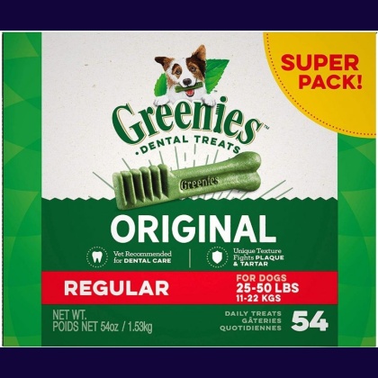 Greenies Regular Dental Dog Treats