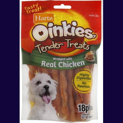 Hartz Oinkies Tender Treats - Chicken