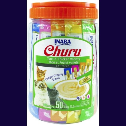 Inaba Churu Tuna and Chicken Variety Creamy Cat Treat