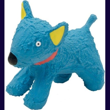 Li\'l Pals Latex Blue Dog Toy