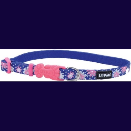 Li\'L Pals Reflective Collar - Flowers with Dots