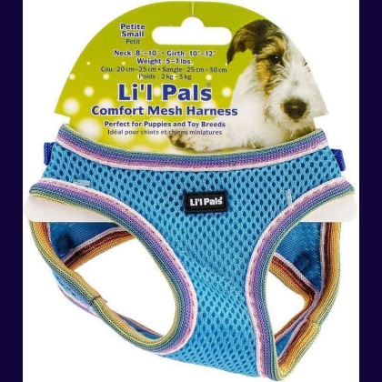 Li'l Pals Comfort Mesh Harness Blue Lagoon