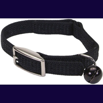 Coastal Pet Sassy Snagproof Nylon Safety Cat Collar Black