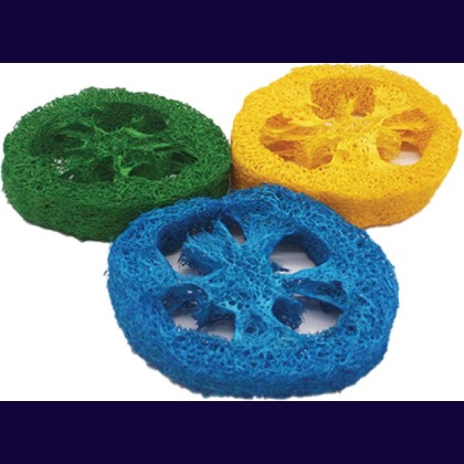 AE Cage Company Nibbles Loofah Slice Chew