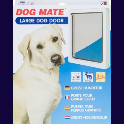 Dog Mate Multi Insulation Dog Door - White