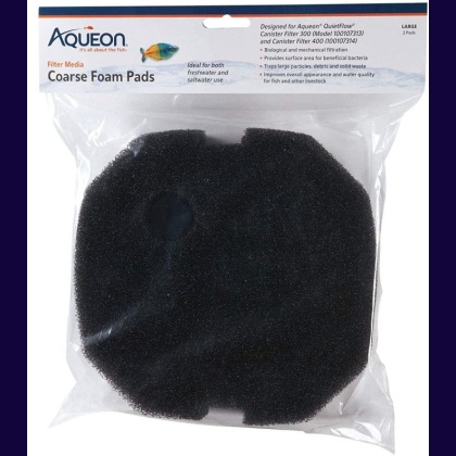 Aqueon Coarse Foam Pads - Large