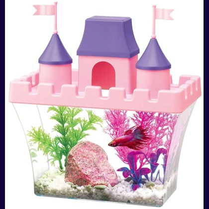 Aqueon Princess Castle Aquarium Kit for Bettas