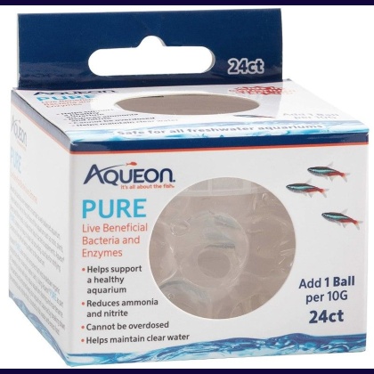 Aqueon Pure LIve Beneficial Bacteria and Enzymes for Aquariums