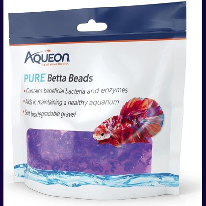 Aqueon Pure Betta Beads Purple