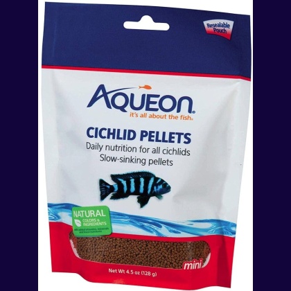 Aqueon Mini Cichlid Food Pellets