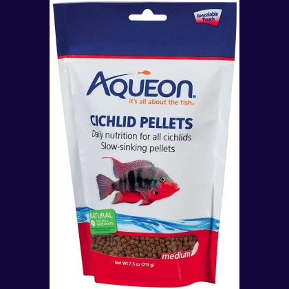 Aqueon Medium Cichlid Food Pellets