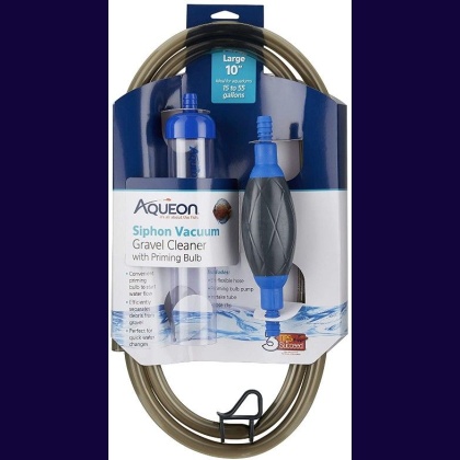 Aqueon Siphon Vacuum Gravel Cleaner with Priming Bulb