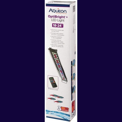 Aqueon OptiBright Plus LED Aquarium Light Fixture