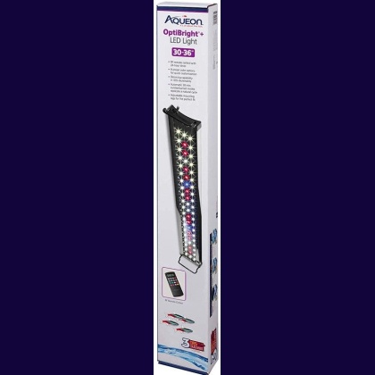 Aqueon OptiBright Plus LED Aquarium Light Fixture