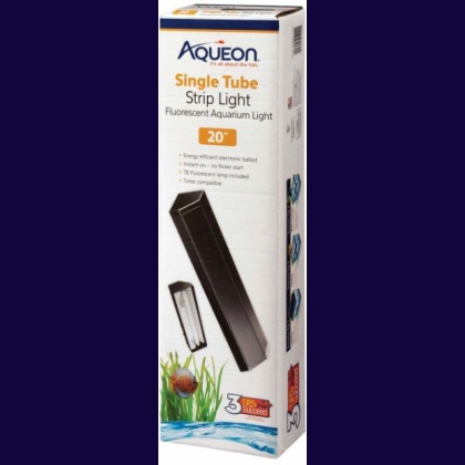 Aqueon Fluorescent Strip Light Black