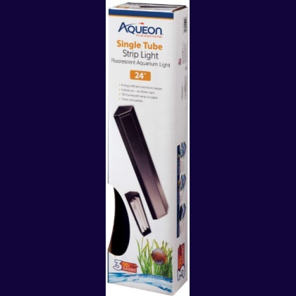 Aqueon Fluorescent Strip Light Black