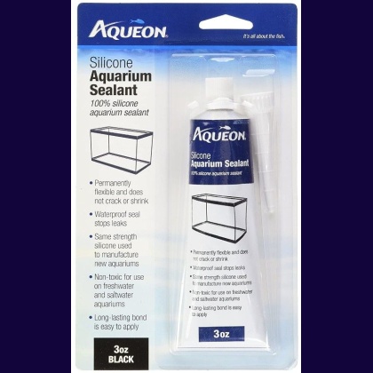 Aqueon Silicone Aquarium Sealant - Black