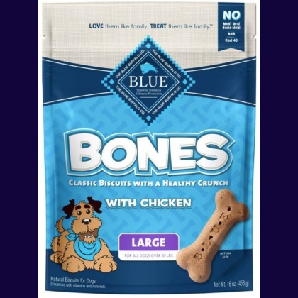 Blue Buffalo Classic Bone Biscuits with Chicken Large