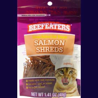 Beefeaters Oven Baked Salmon Shreds Cat Treats