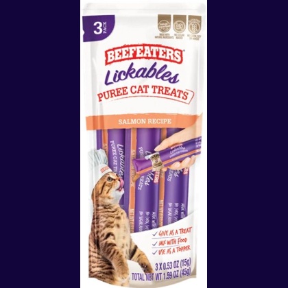 Beefeaters Lickables Salmon Puree Cat Treats